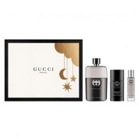 古馳罪愛男EDT90ml+止汗膏75ml+香水15ml
